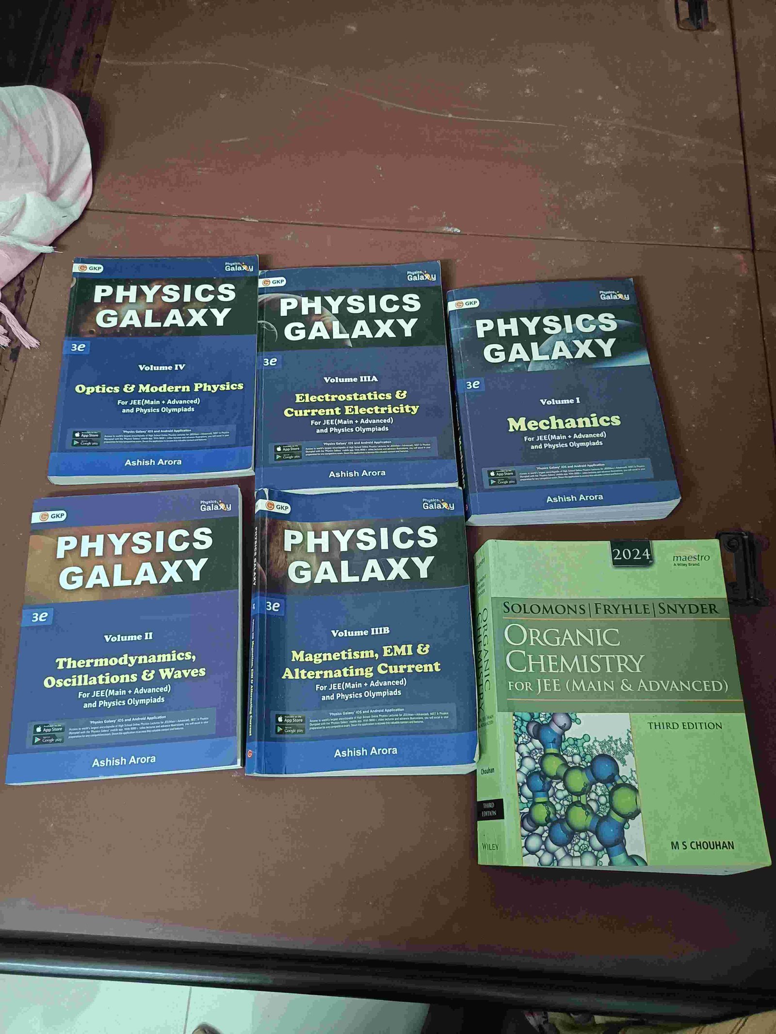 Physics galaxy set (3e) by Ashish arora - New Book - Bookaao