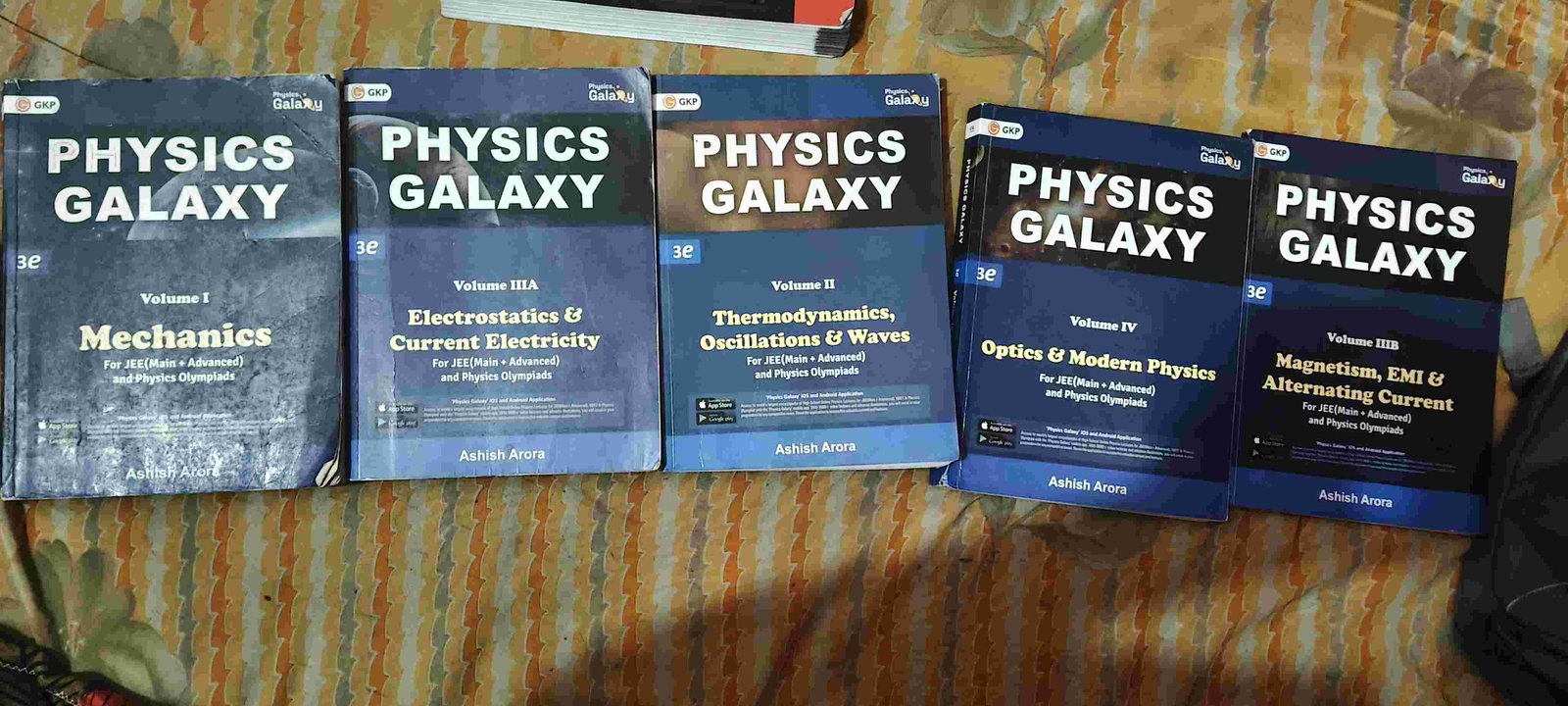 Physics Galaxy (Set of 5 Books) JEE Main & Advance - New Book - Bookaao