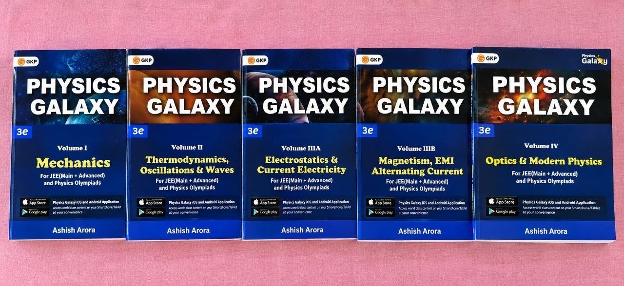 Physics Galaxy Set Of 5 Volumes For JEE (Main & Ad - New Book - Bookaao