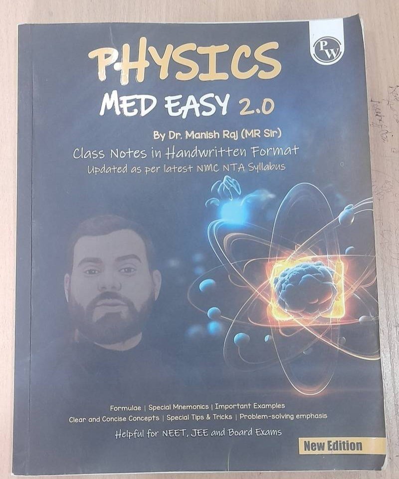 Physics MED EASY by MR Sir PW - New Book - Bookaao