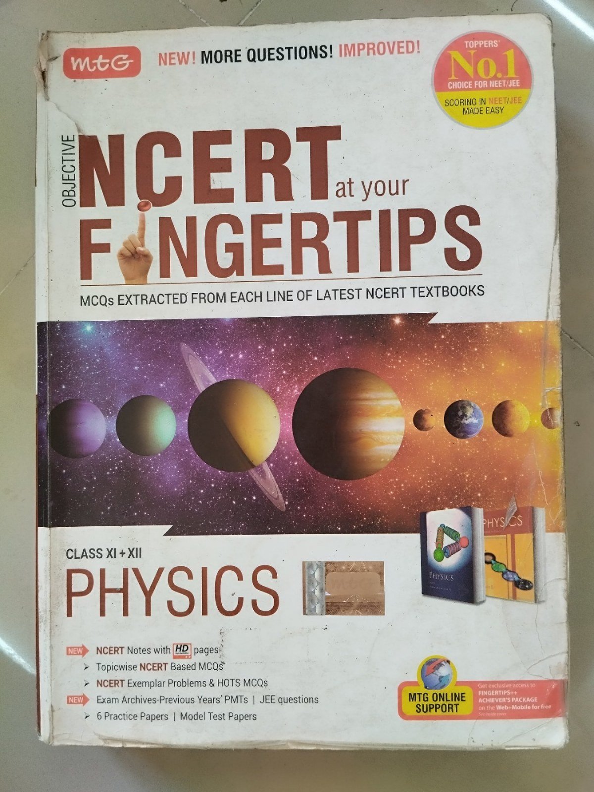 Physics NCERT AT YOUR FIGERTIPS - New Book - Bookaao