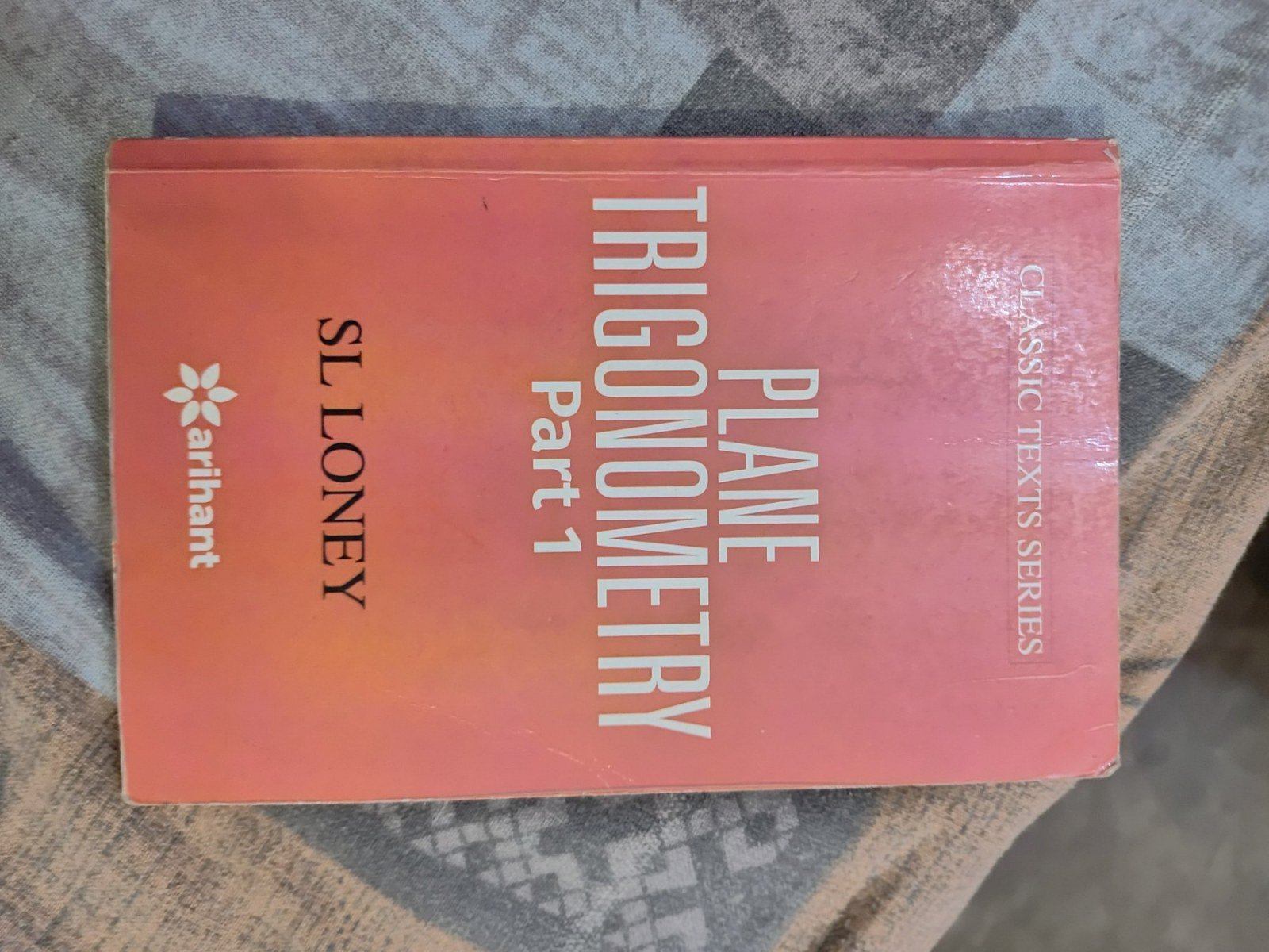 Plane trigonometry part 1 - Second Hand - Bookaao