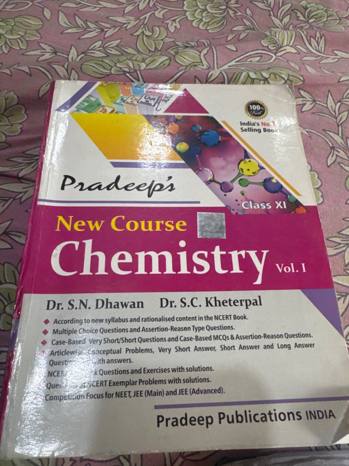 Pradeep chemistry vol1 class11 - Second Hand - Bookaao