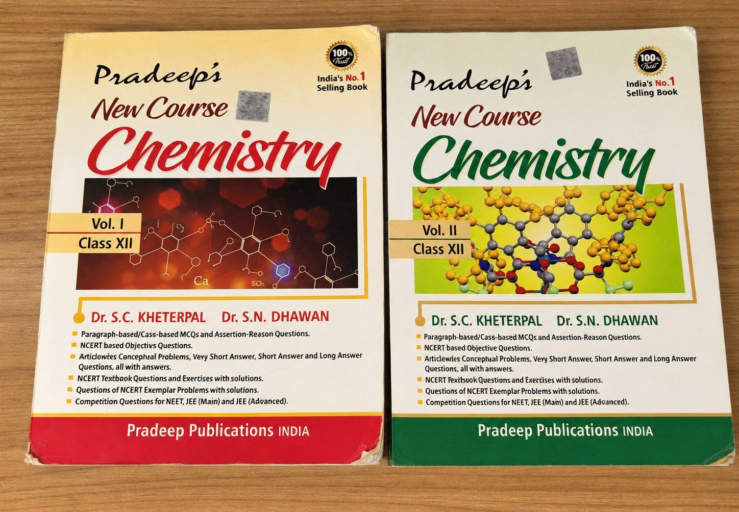 Buy Second Hand Pradeep's New Course Chemistry Class XII Part 1+2 in Howrah - Bookaao