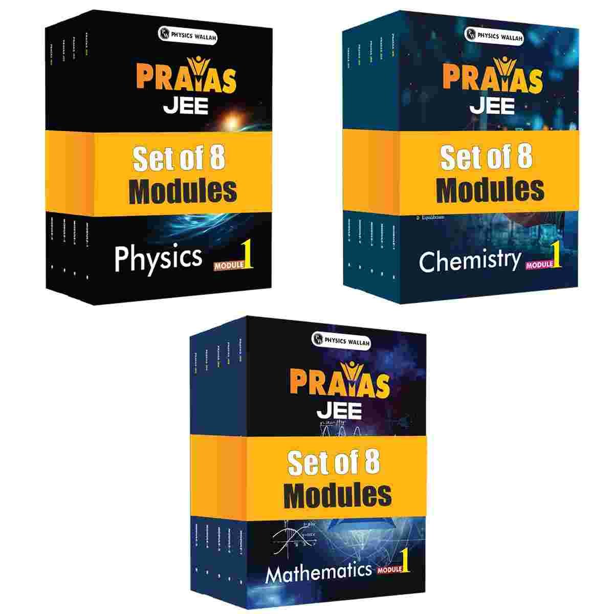 Prayas JEE Dropper PhysicsWallah 24 Set Of Modules - Second Hand - Bookaao