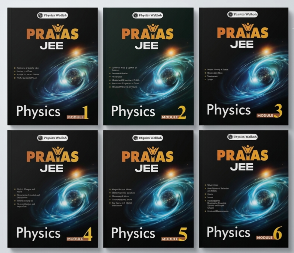 Prayas Jee Physics Module Pack of 6 - Second Hand - Bookaao