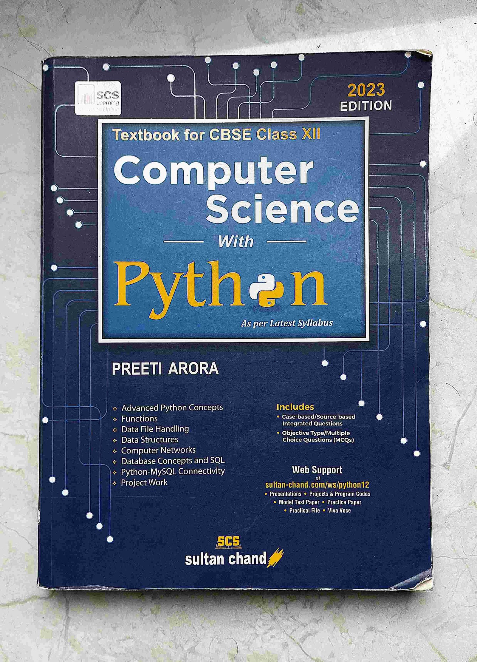 Buy Second Hand Preeti Arora Computer Science 12 CBSE Sultan Chand in Ludhiana - Bookaao