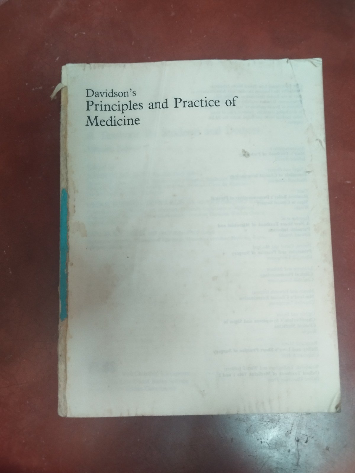 Principles and practice of medicine - Second Hand - Bookaao