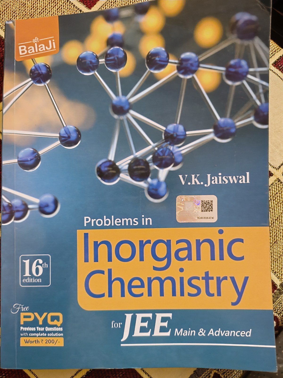 Problem in inorganic chemistry(V K Jaiswal) - New Book - Bookaao