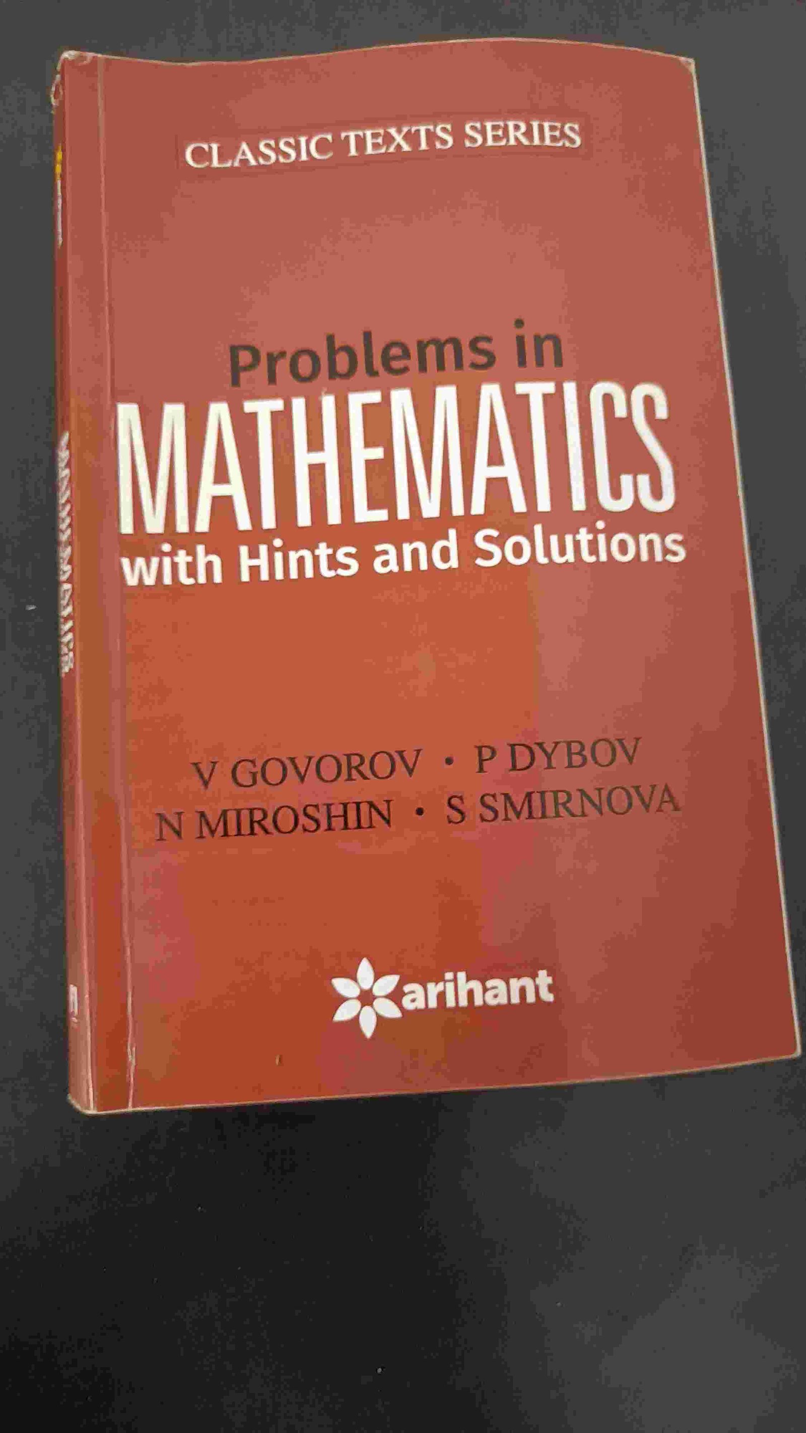 problem in MATHEMATICS with Hints and Solutions - Second Hand - Bookaao