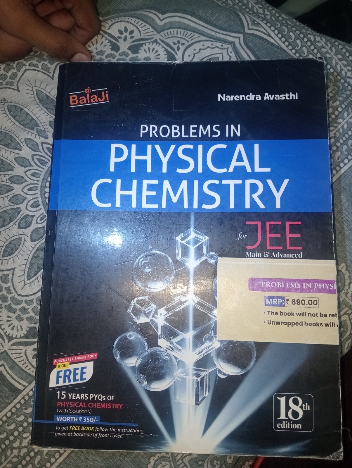 PROBLEM IN PHYSICAL CHEMISTRY NARENDRA AVASTHI - Second Hand - Bookaao