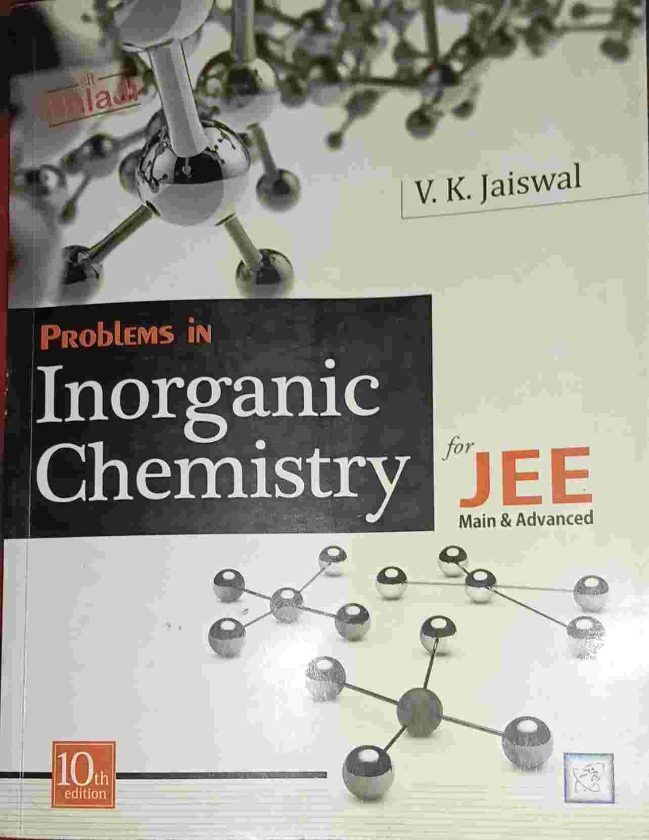 Problems in Inorganic Chemistry for JEE - Second Hand - Bookaao