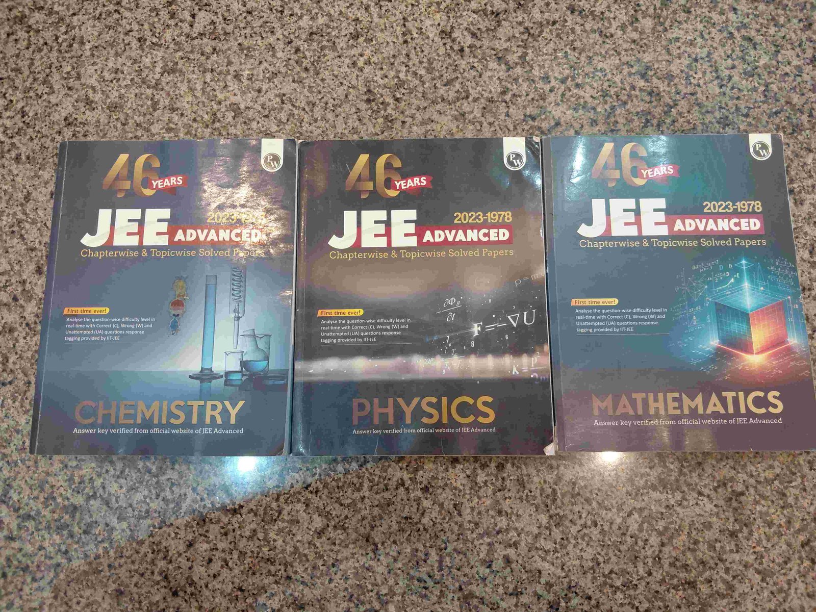 PW 46 YRS 2023-1978 JEE ADVANCED PCM PYQS - Second Hand - Bookaao