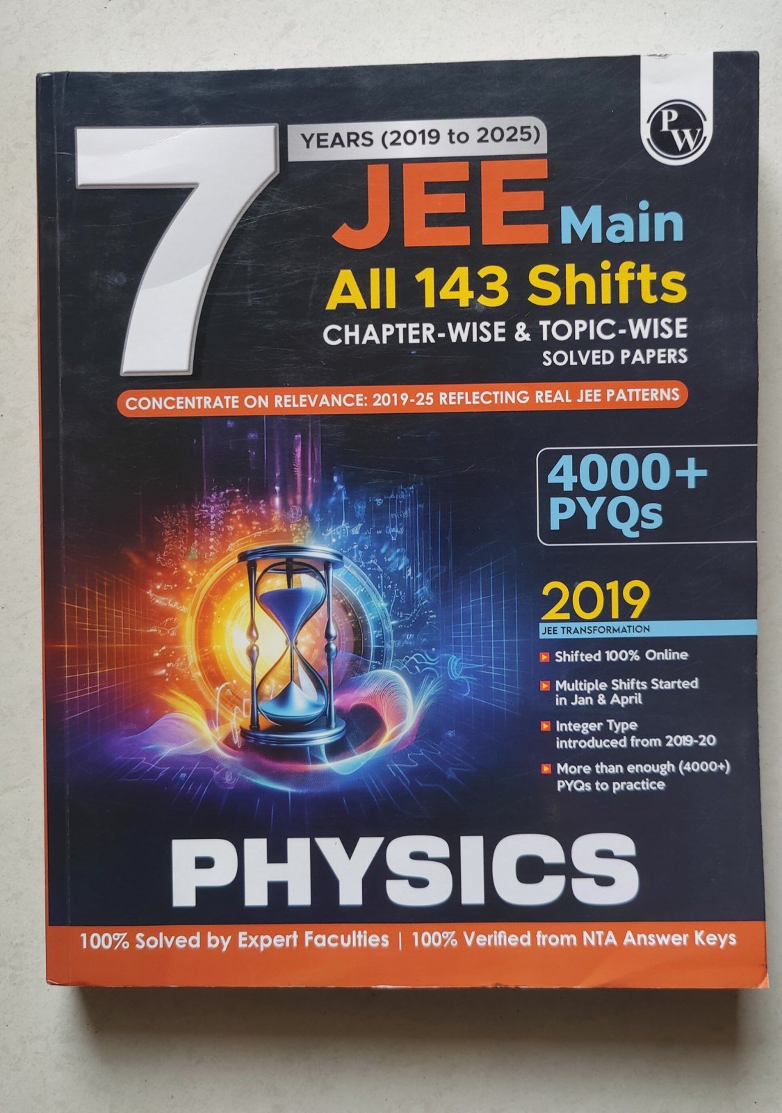 Buy New PW 7 YEARS JEE MAIN PYQ PHYSICS (2019-2025) in Kota - Bookaao