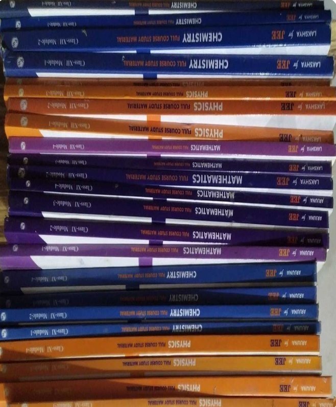 pw Arjuna jee class 11th and 12th complete book - Second Hand - Bookaao