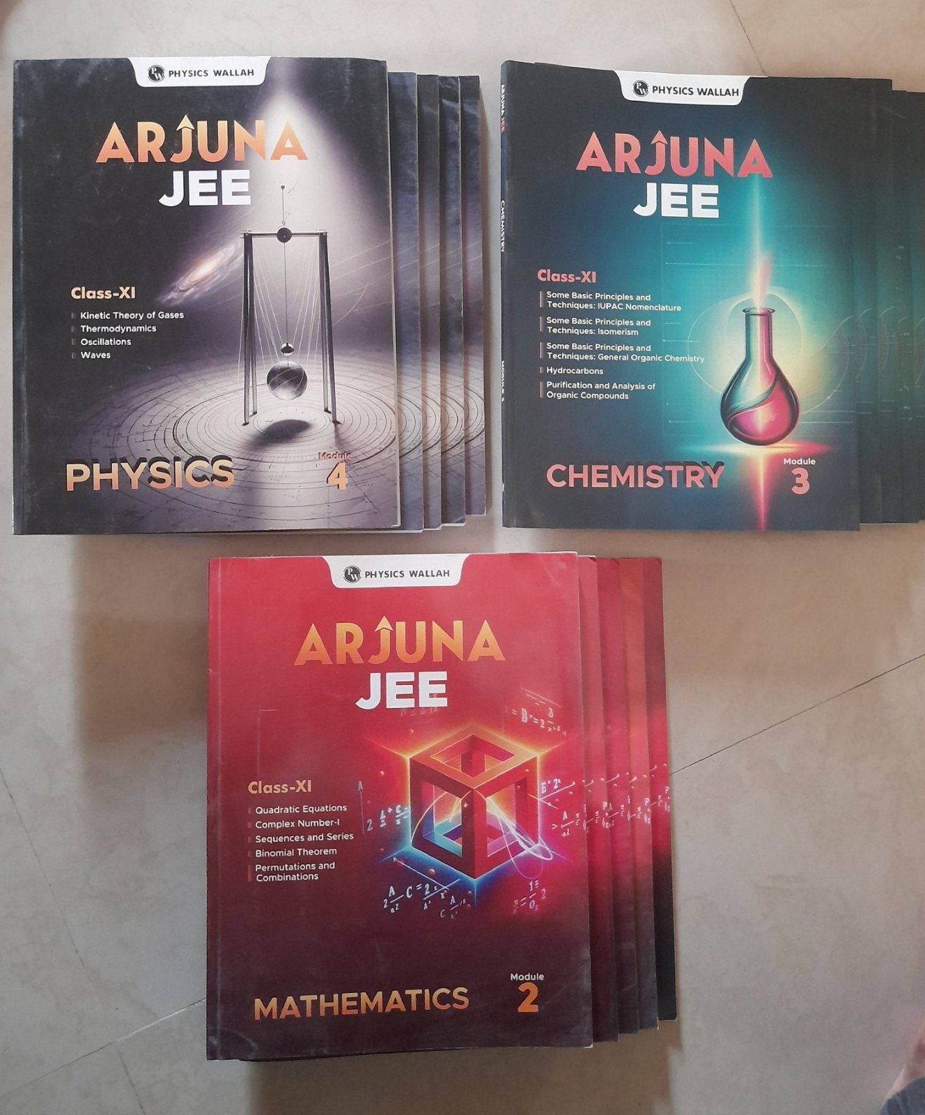 Pw Arjuna jee mains and advanced 11th class PCM - Second Hand - Bookaao