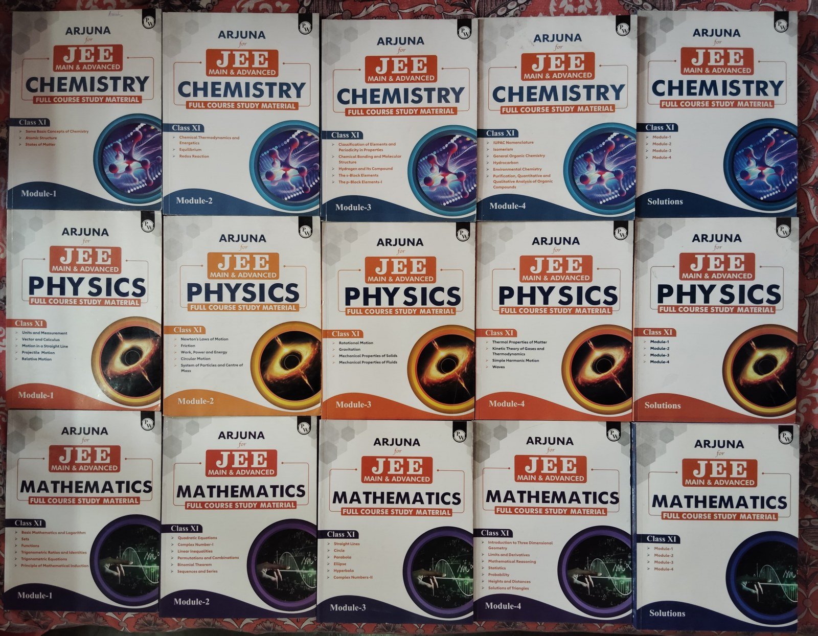 PW Arjuna JEE Modules For Class 11 - Second Hand - Bookaao