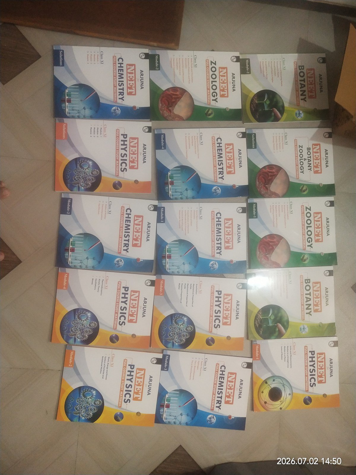 PW arjuna modules 11th - New Book - Bookaao