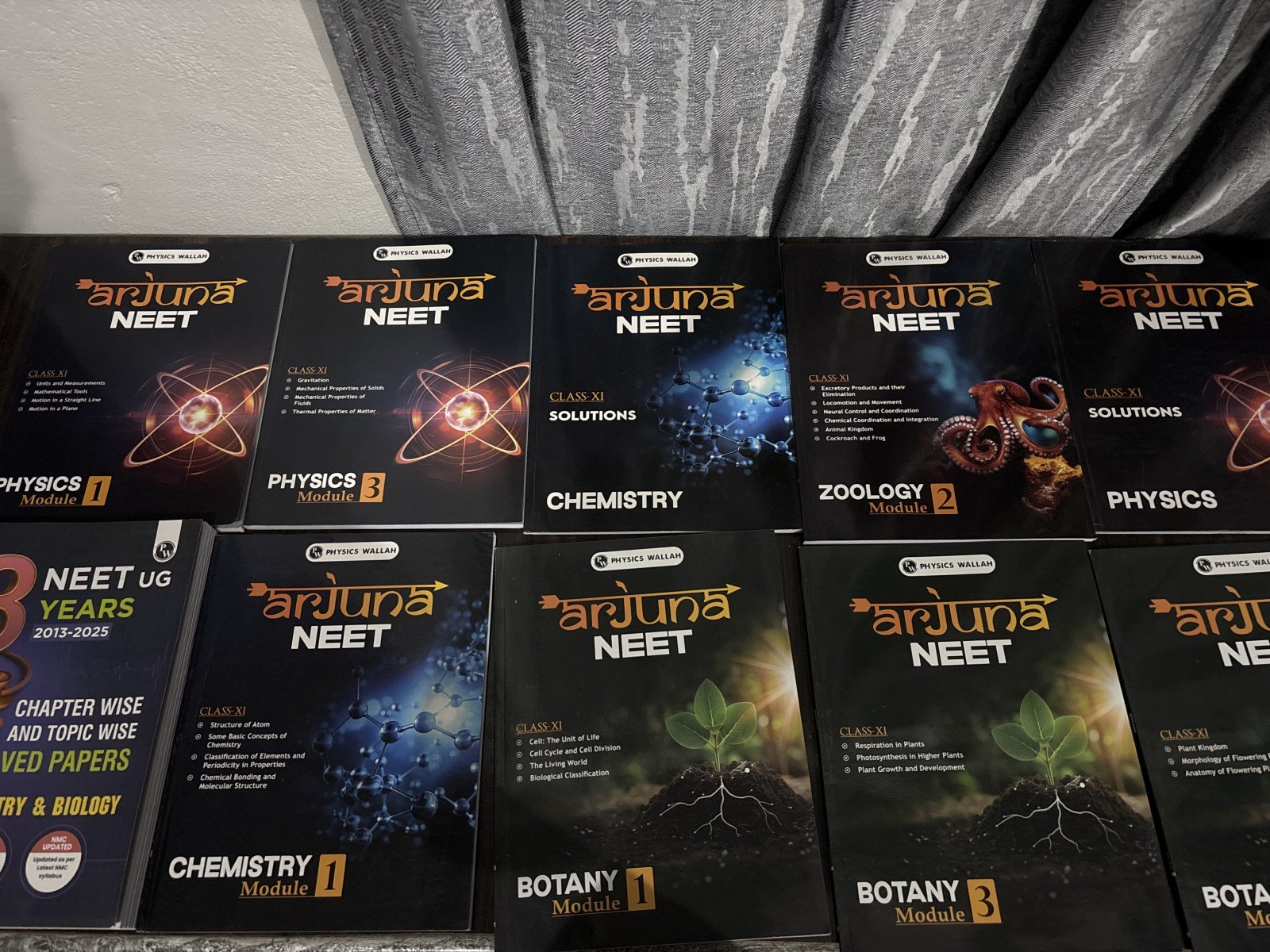 pw arjuna neet modules with 13 years pyq's - New Book - Bookaao