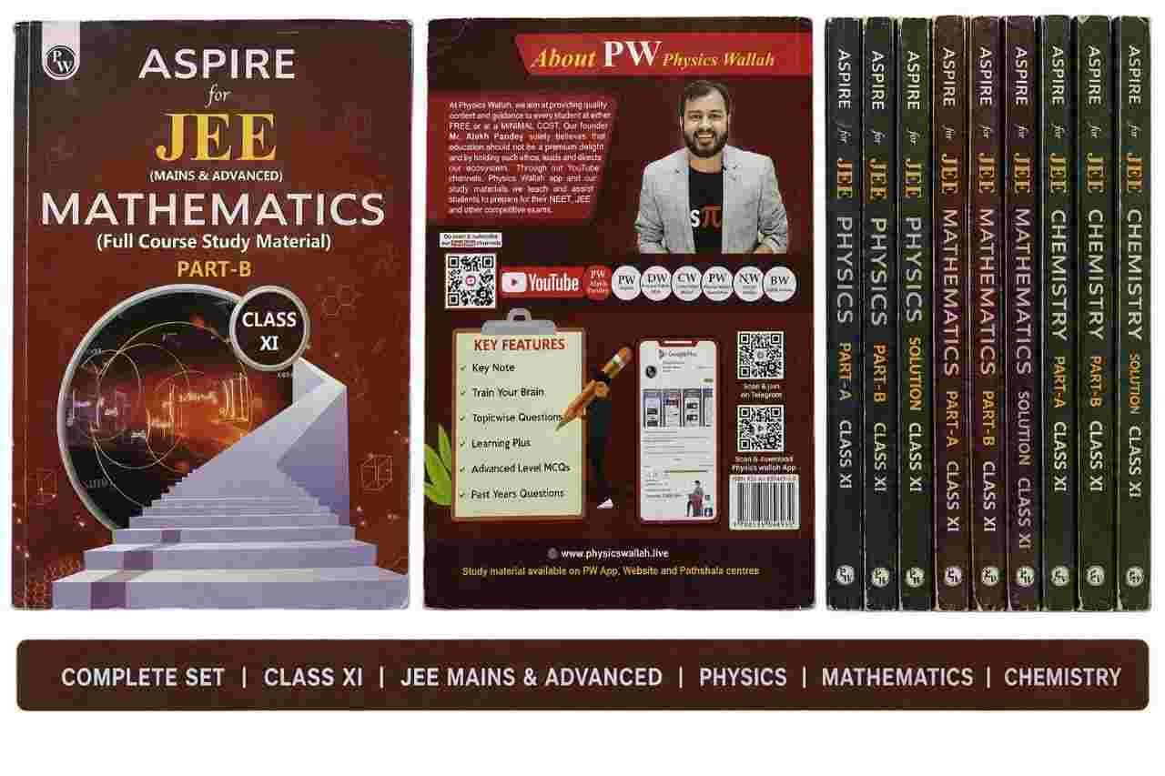 PW Aspire Full Course Study Material - Second Hand - Bookaao