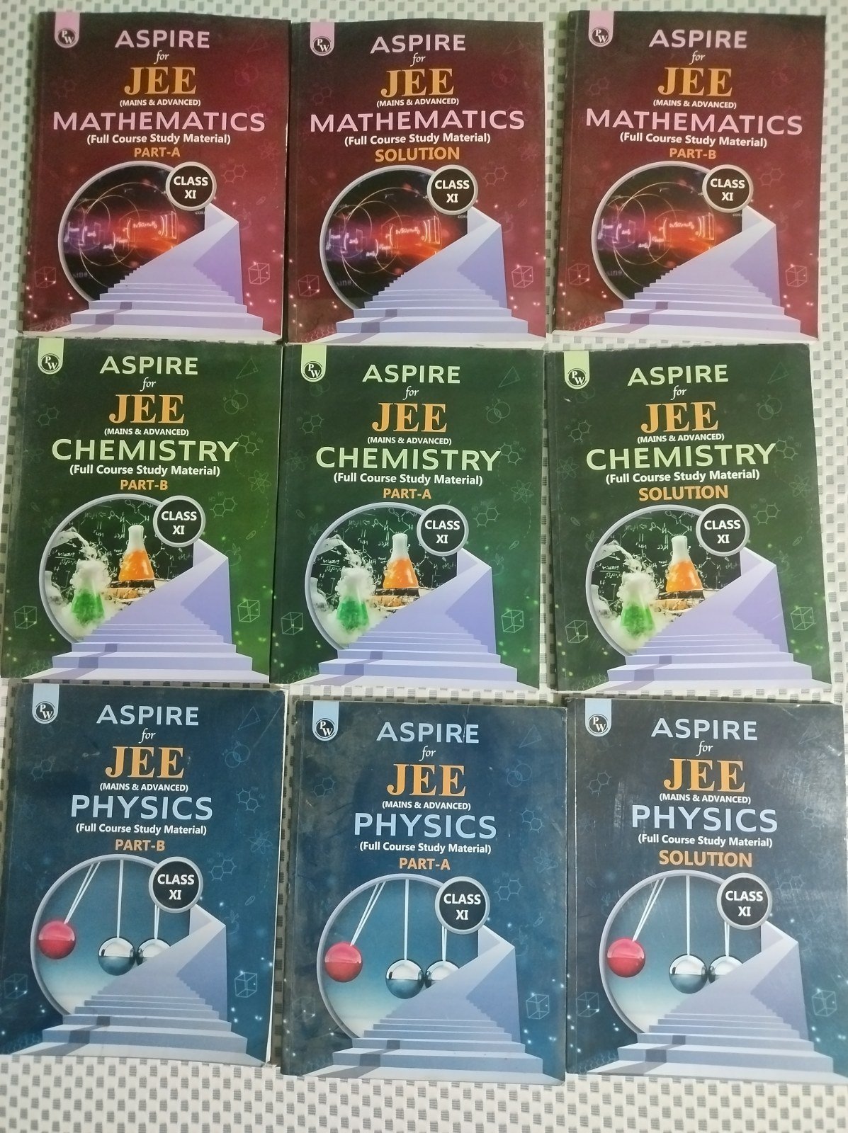 PW Aspire Jee Mains And Advance Class 11 Module - Second Hand - Bookaao