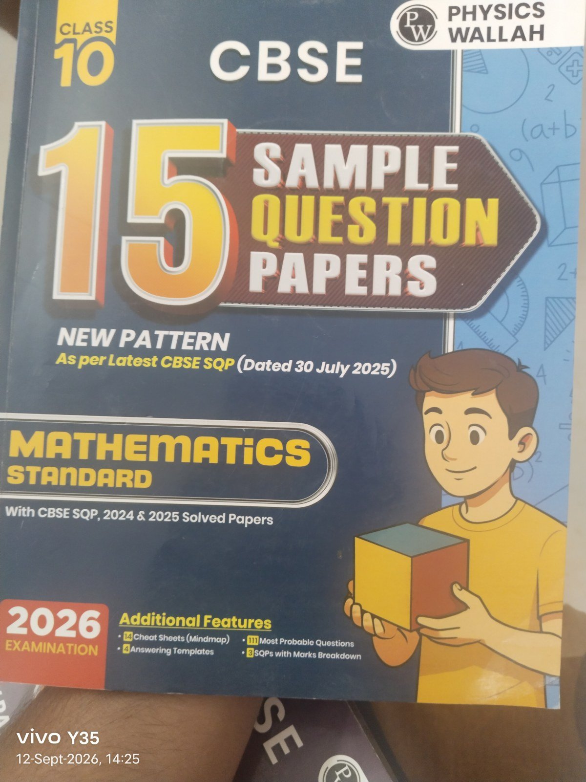 PW CBSE Class X Sample Papers Maths Standard - Second Hand - Bookaao