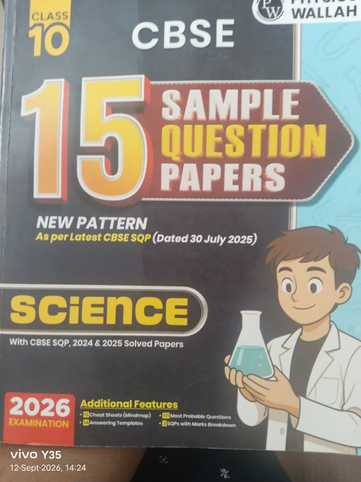 PW CBSE Class X Sample Papers Science - Second Hand - Bookaao