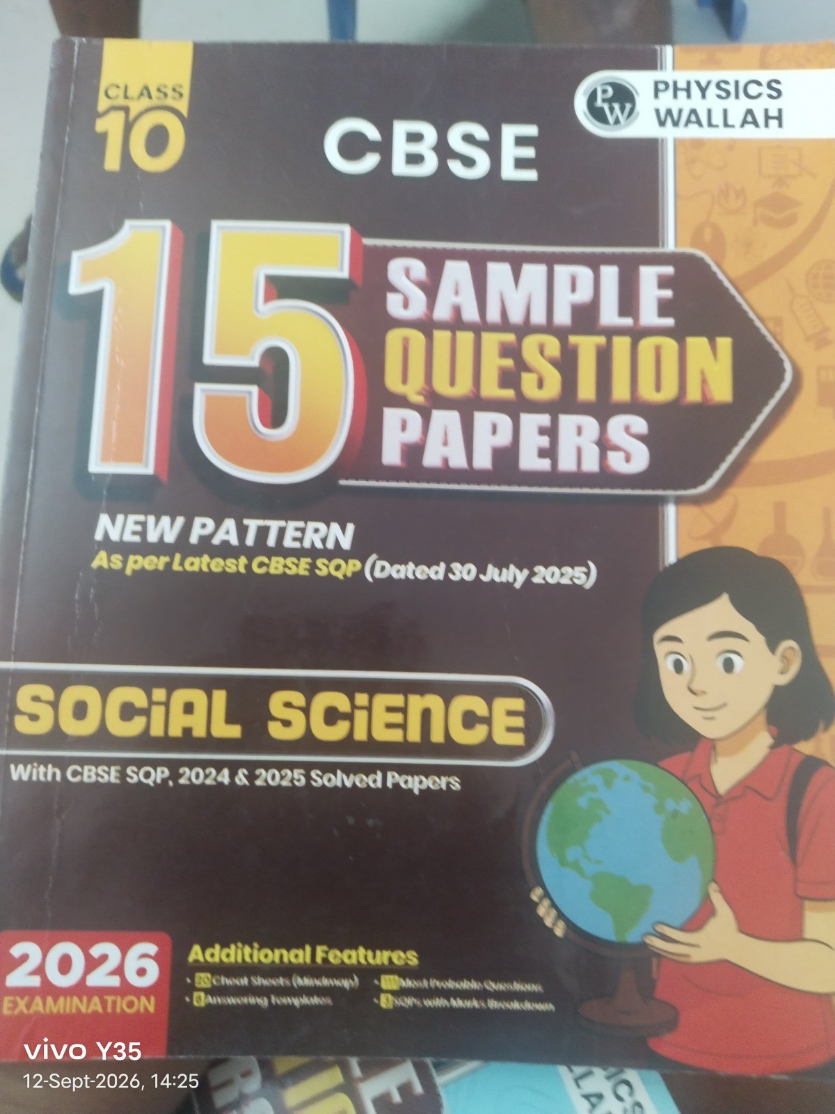 PW CBSE Class X Sample Papers Social Science - Second Hand - Bookaao