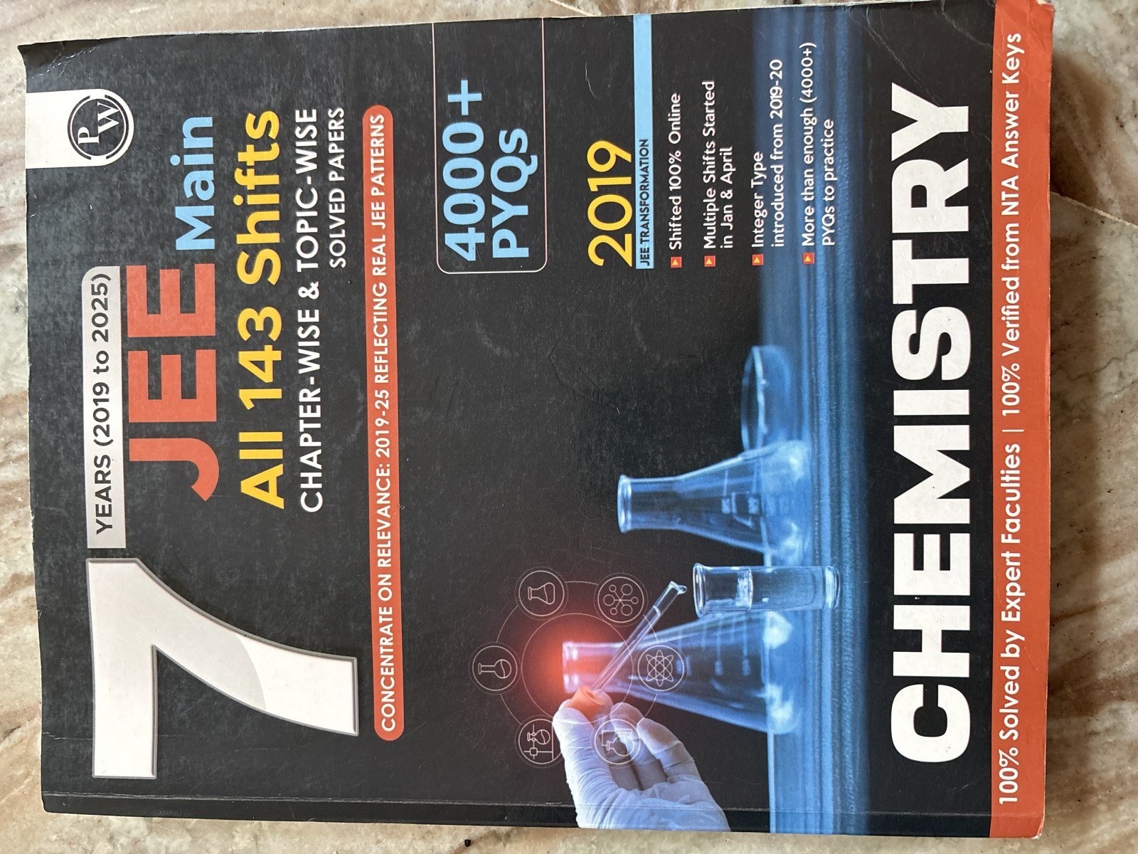 PW Chemistry JEE Main PYQ (English) - Second Hand - Bookaao