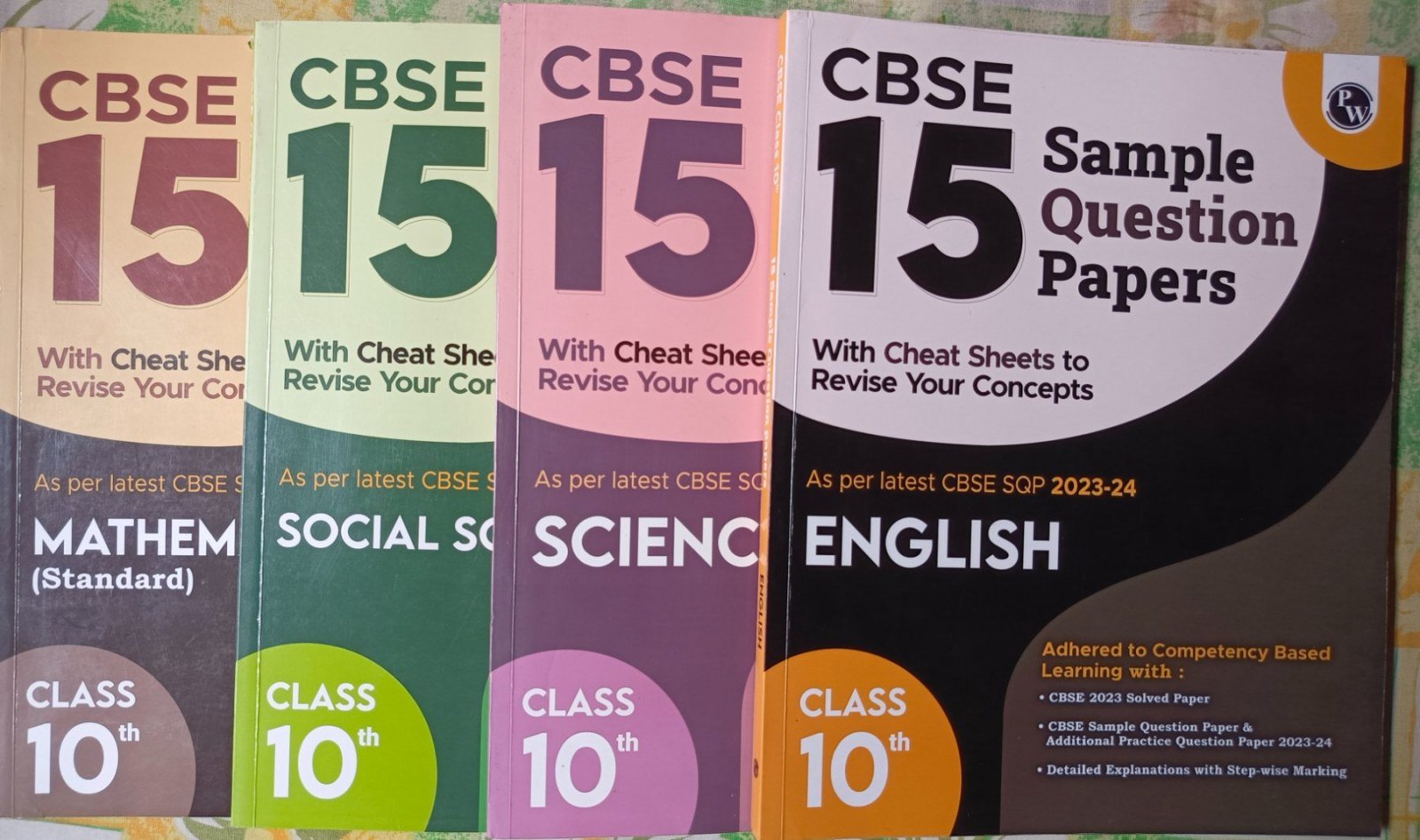 PW  Class 10 15 Sample Papera yera (2023-24) - New Book - Bookaao