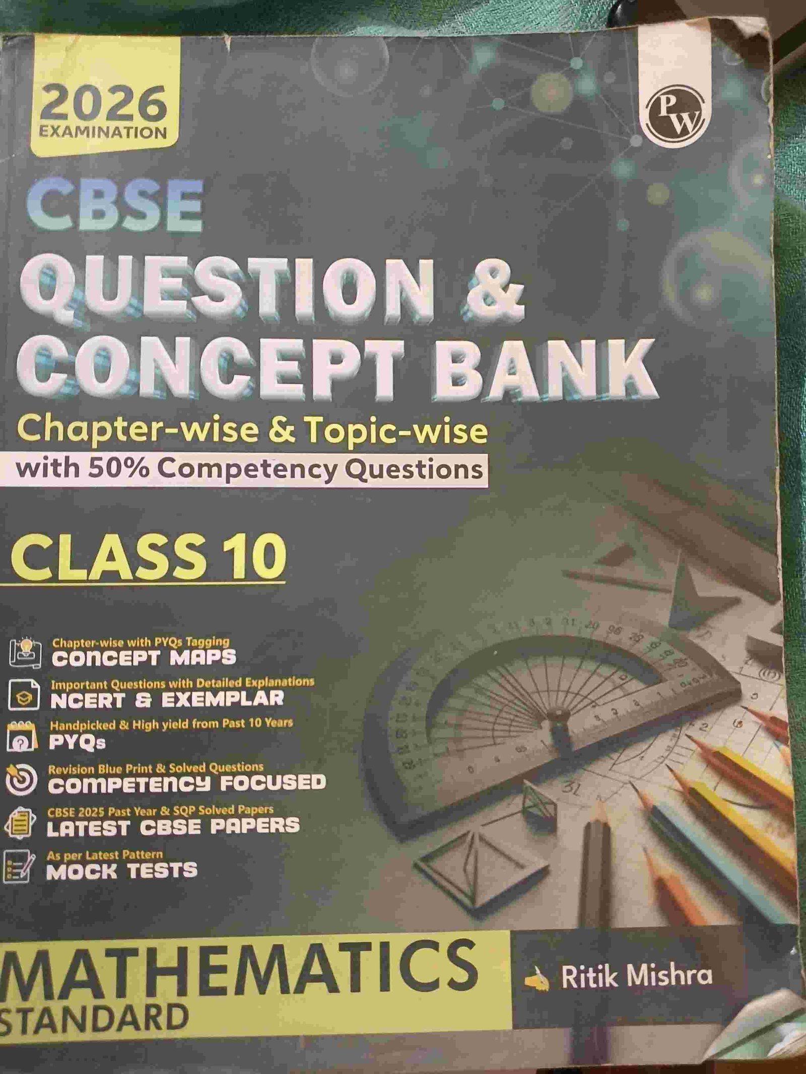 Pw class 10 question bank for cbse exam - Second Hand - Bookaao