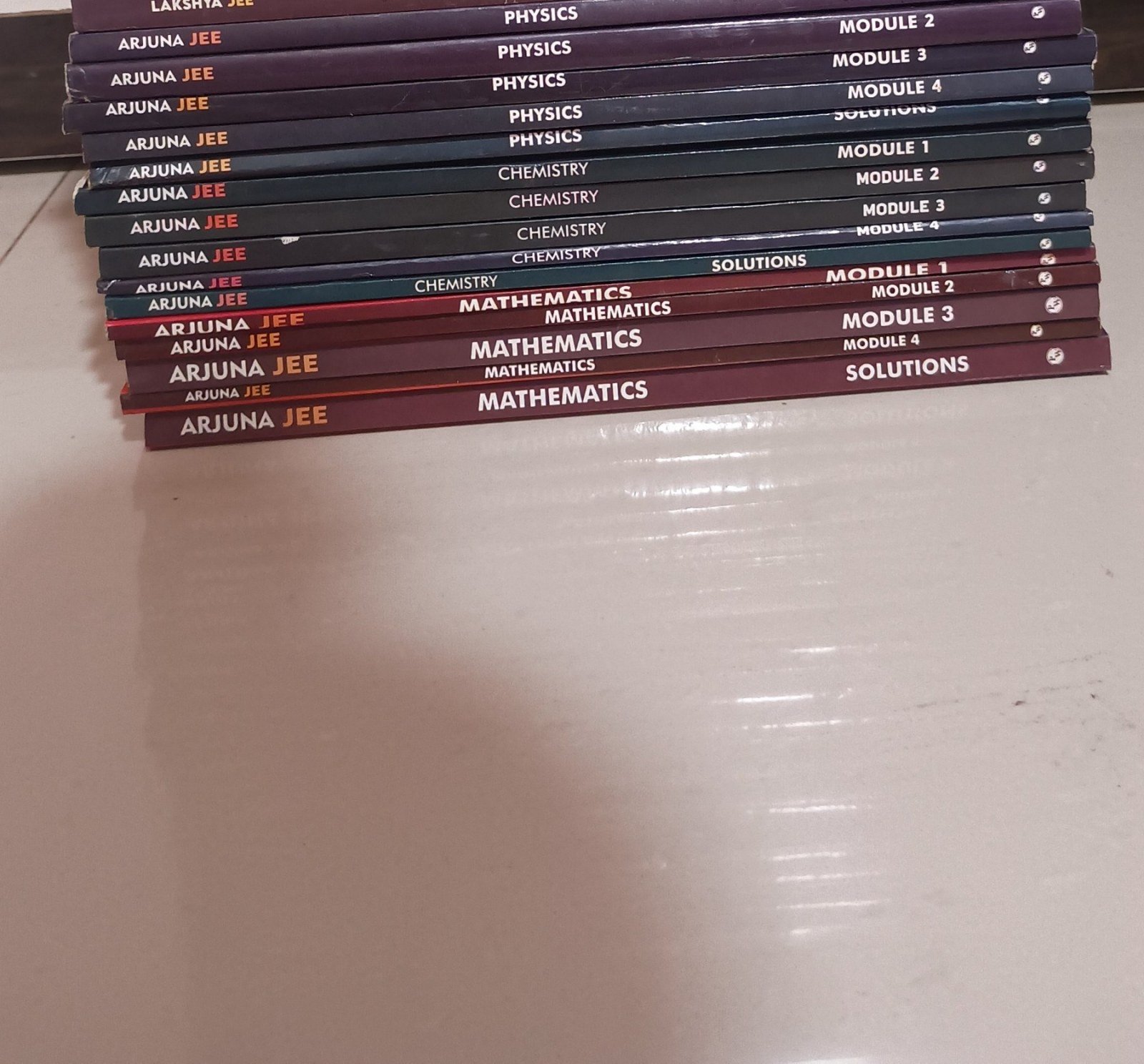 Pw jee (11th ) arjuna modules Set of 15 books - Second Hand - Bookaao