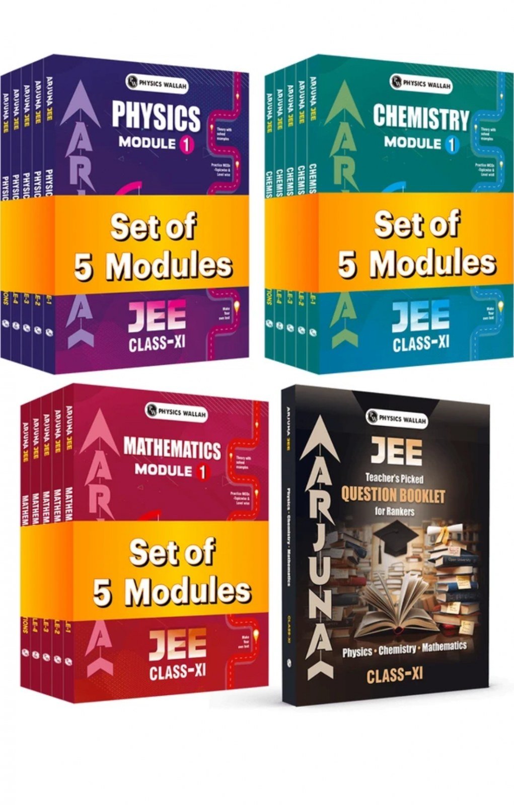 Buy Second Hand Pw jee 2027 MODULE NEW ALMOST ONLY ONE USED in Danpur chhoti sarwan , Banswara - Bookaao