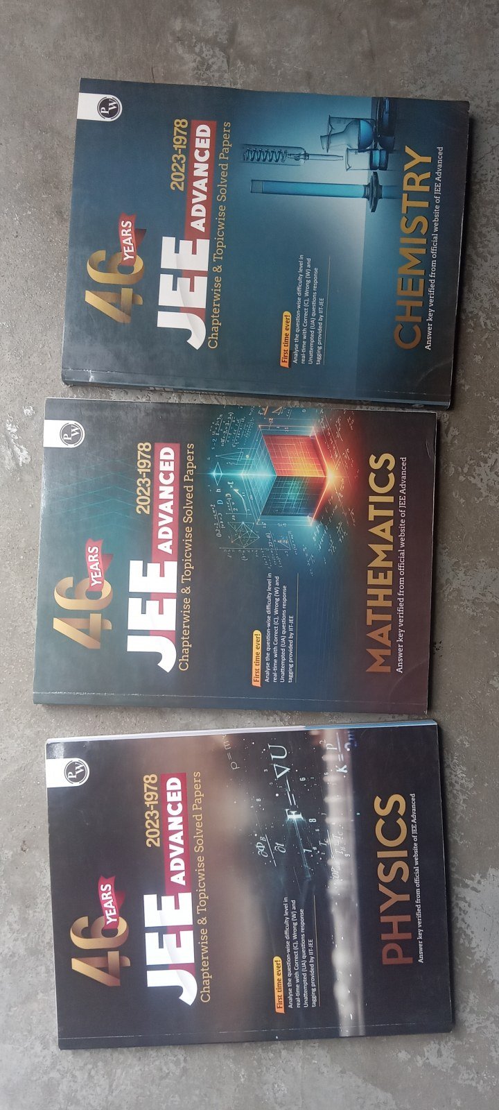 PW JEE Advanced 46 yrs PYQ Books - New Book - Bookaao