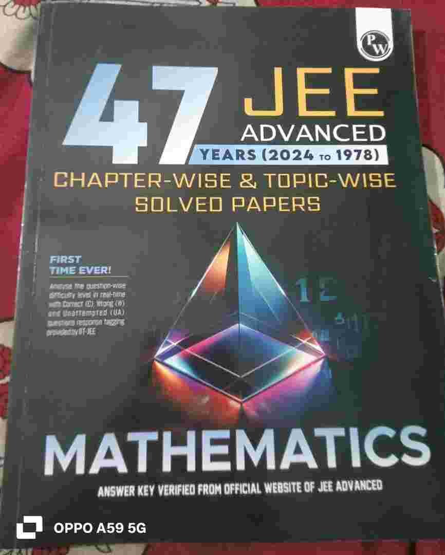 Pw Jee Advanced mathematics (2024 to 198) - New Book - Bookaao