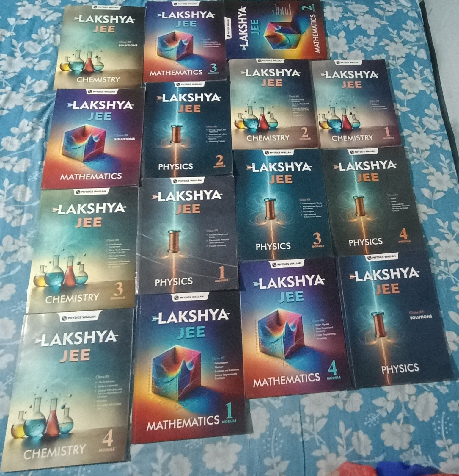 PW JEE Class 12th 2025 Batch Complete Module Set - Second Hand - Bookaao