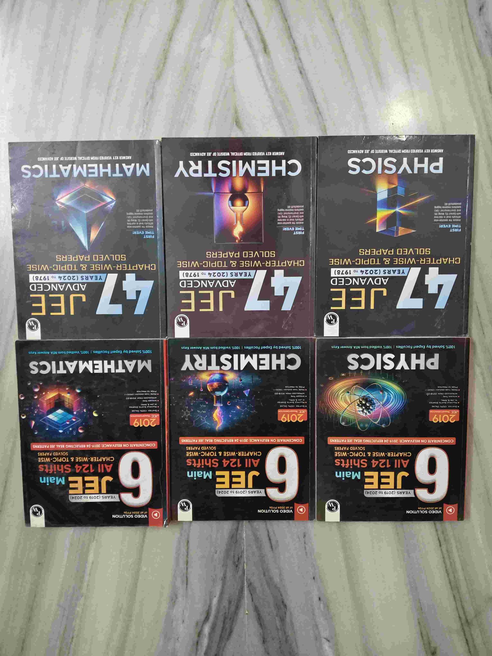 PW JEE (Mains + Adv.) PYQ books - Second Hand - Bookaao