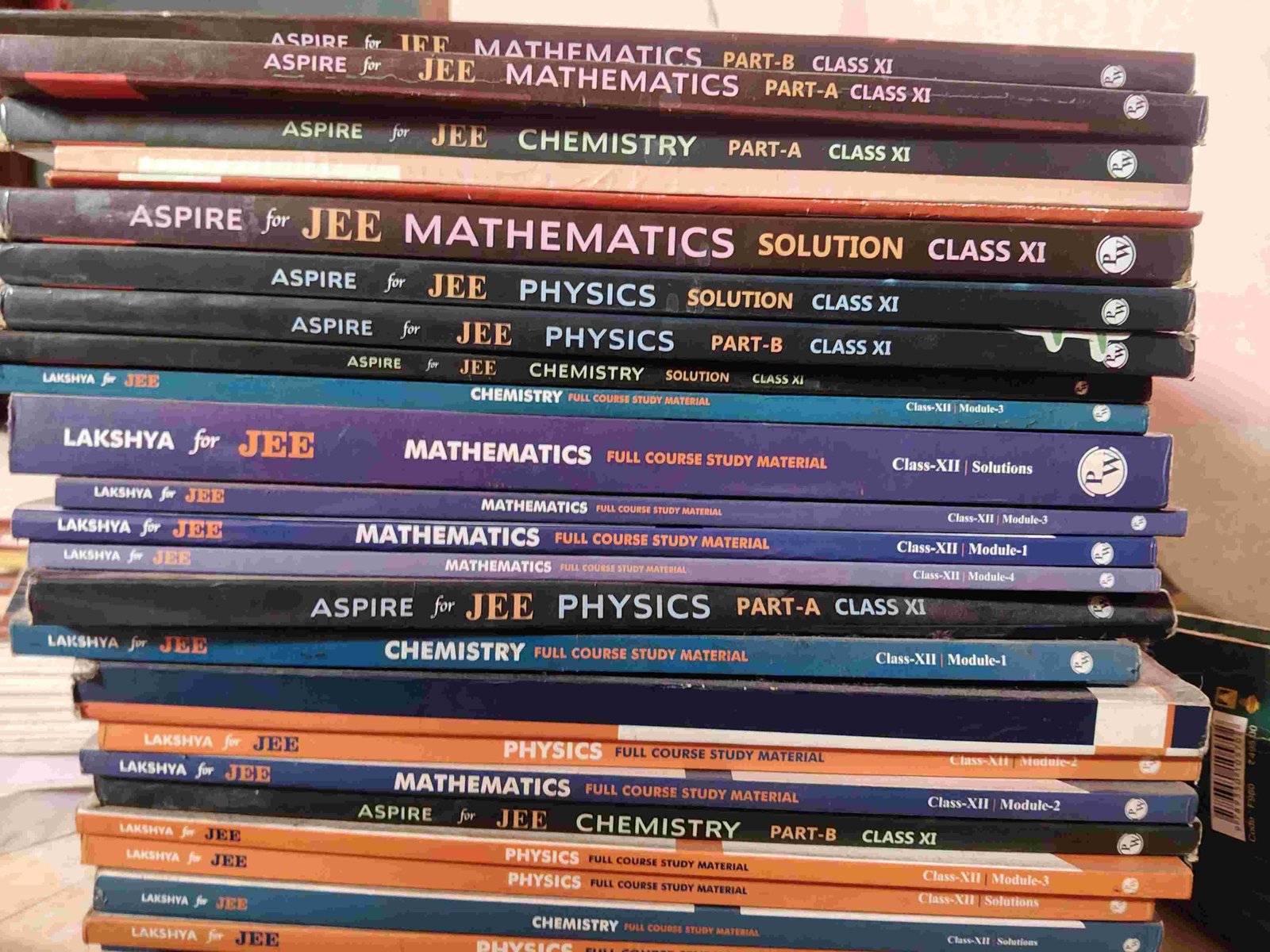PW JEE (MAINS + ADVANCED) STUDY MATERIAL FULL SET - Second Hand - Bookaao