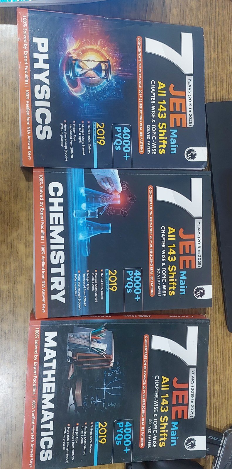 PW JEE mains and Adv PYQs 7 years - Second Hand - Bookaao