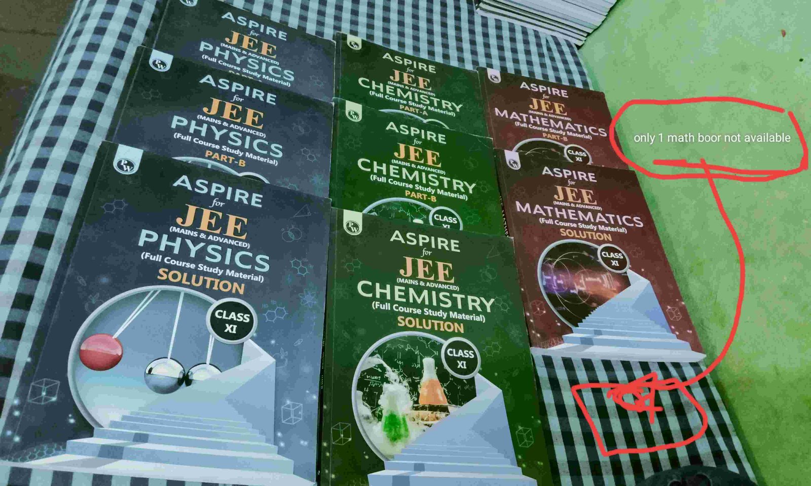 Pw jee mains and advanced book 11th - Second Hand - Bookaao
