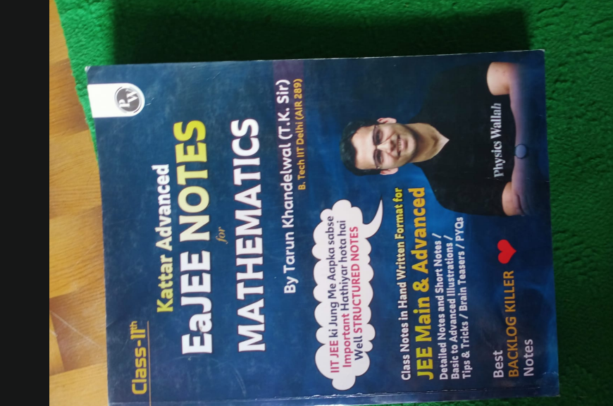 PW Kattar Advanced EaJEE Mathematics Notes - Second Hand - Bookaao