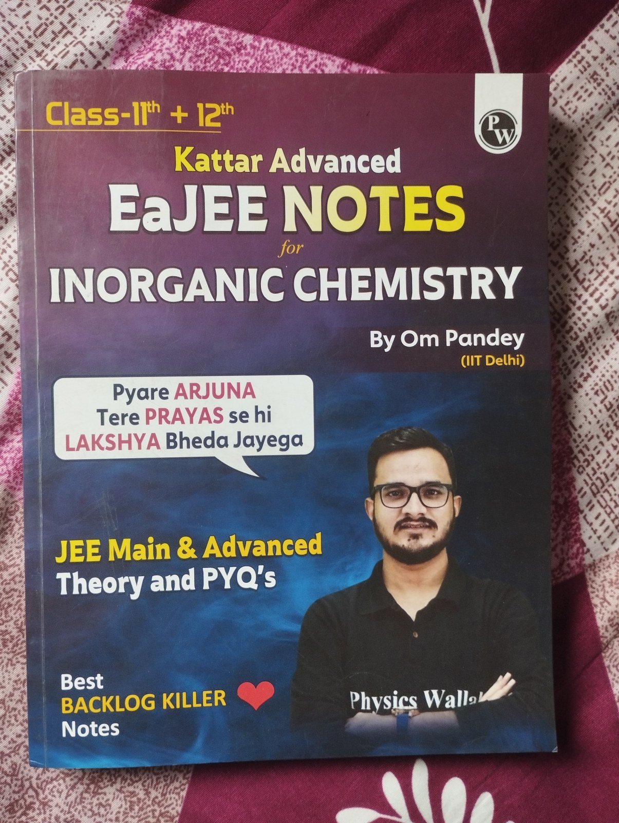 Buy New PW Kattar Advanced EaJEE Notes for Inorganic in Anpara - Bookaao