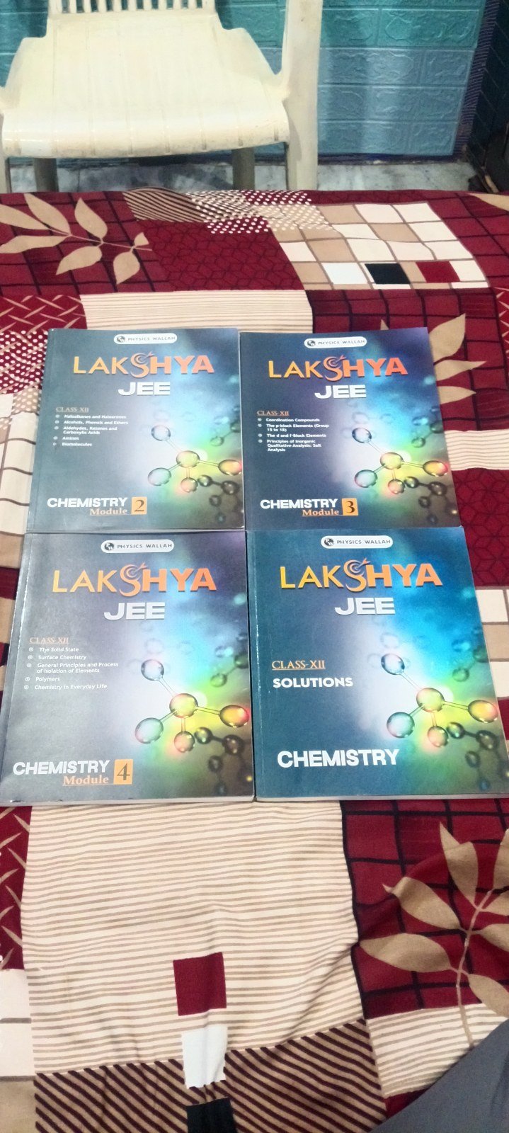 PW Lakshya JEE 2026 Chemistry Modules (4 Book Set) - Second Hand - Bookaao