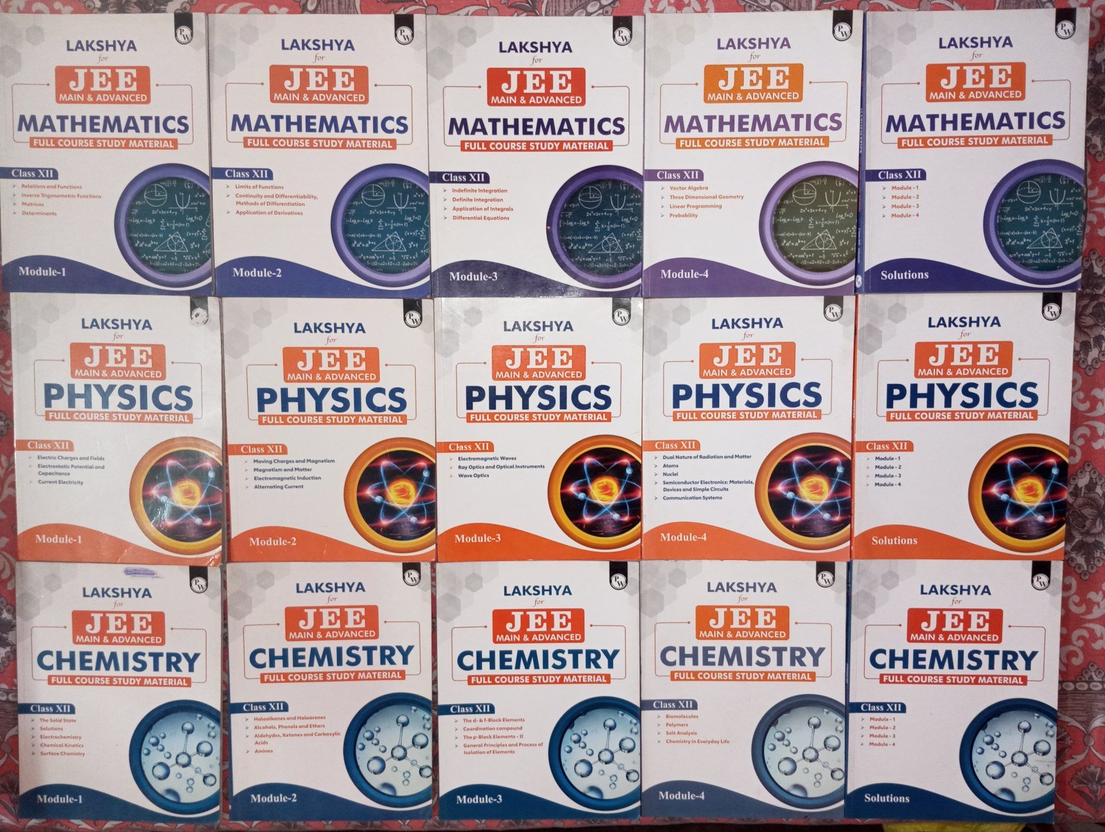 PW Lakshya JEE Modules For Class 12 - Second Hand - Bookaao
