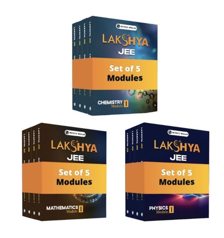 Pw Lakshya Jee modules with free dpps - Second Hand - Bookaao