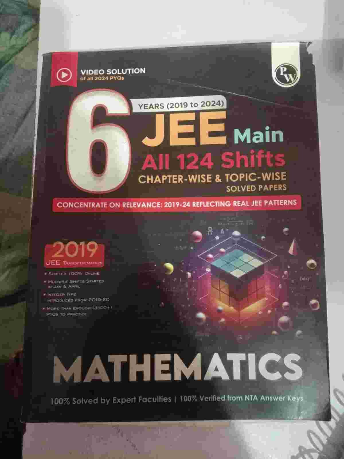 PW Maths 5 years Previous year question 2019-2024 - Second Hand - Bookaao