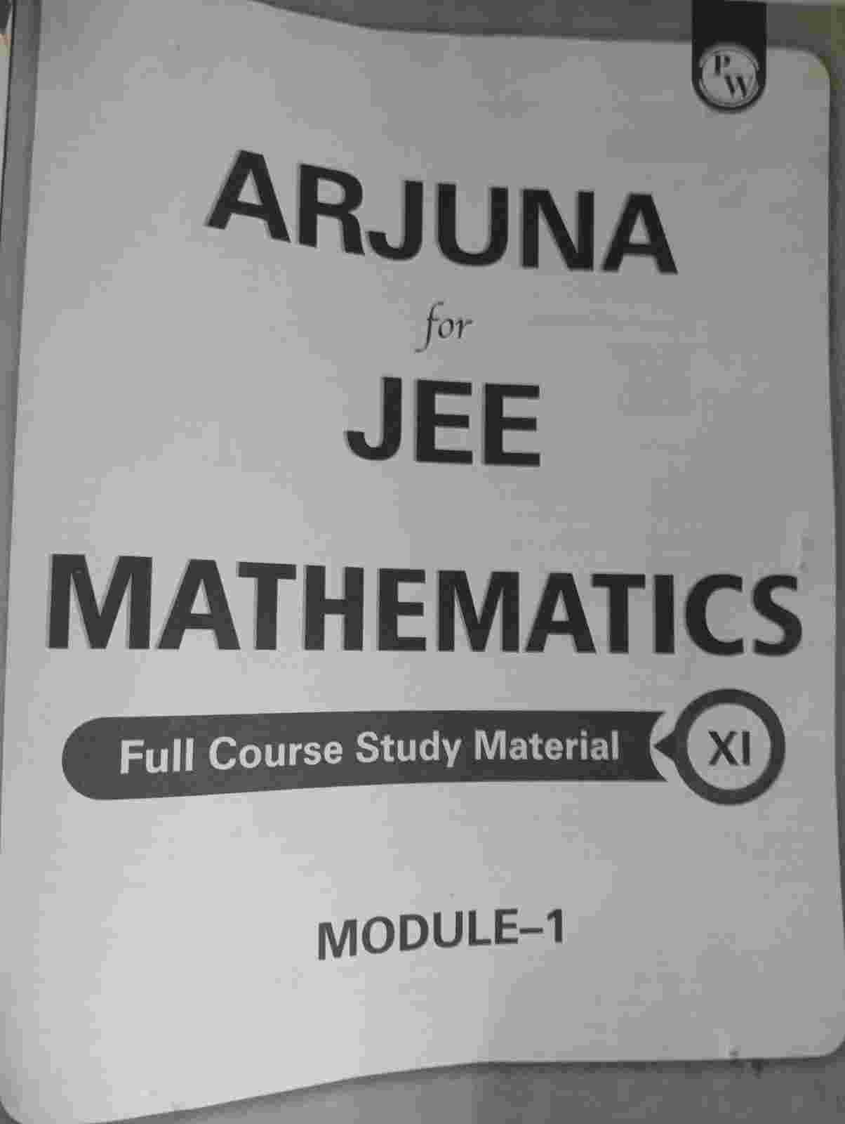 PW module class 11 JEE (Arjuna) - Second Hand - Bookaao