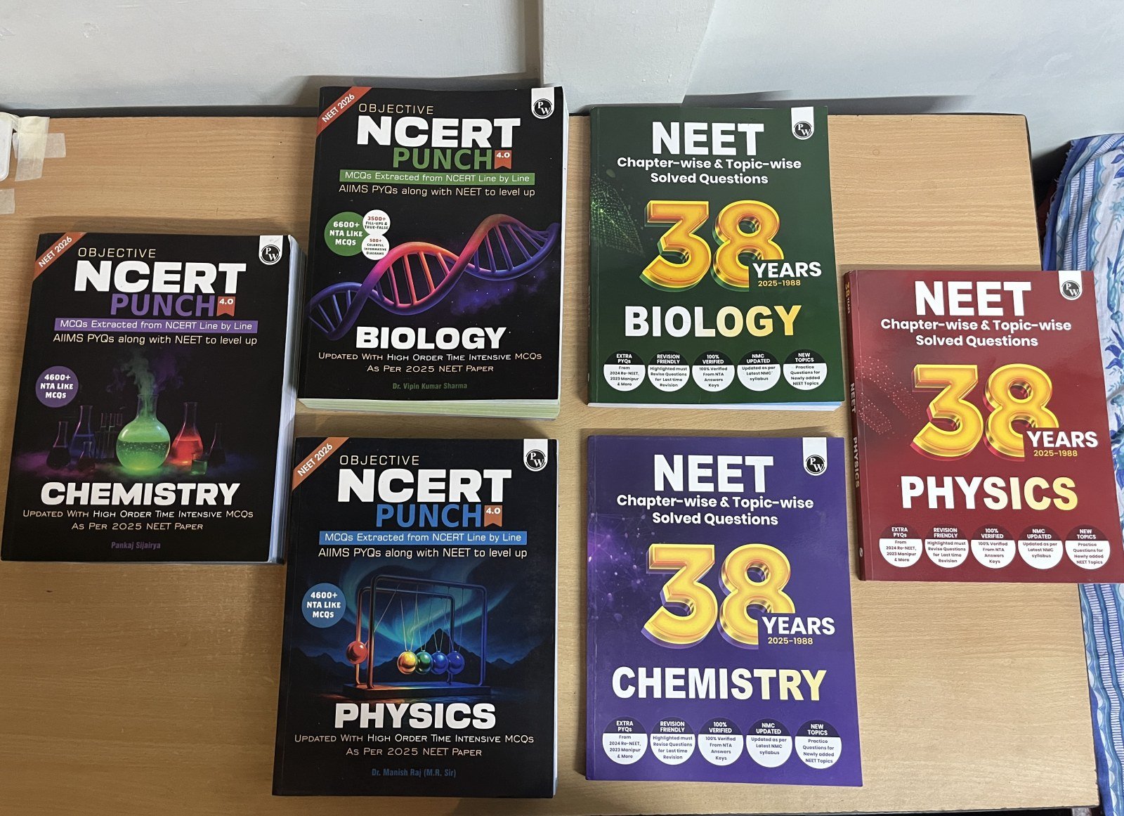 PW NEET 2026 NCERT Punch & 38 Years PYQ (PCB) - Second Hand - Bookaao