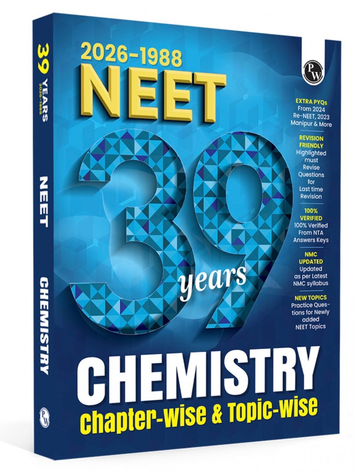 PW NEET PYQ 39 Years Chemistry - New Book - Bookaao