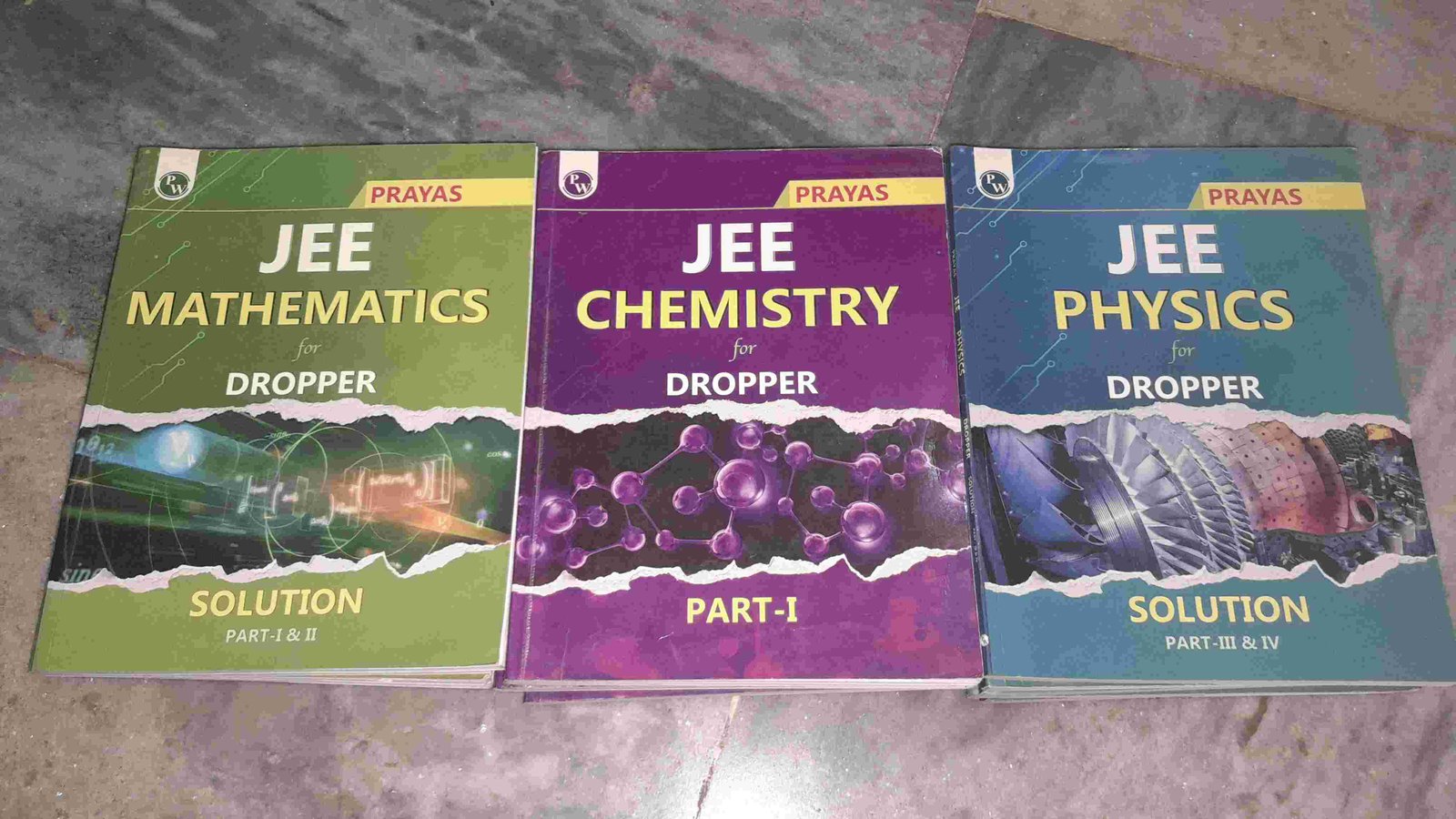 PW Prayas JEE Dropper Complete Module Set - Second Hand - Bookaao